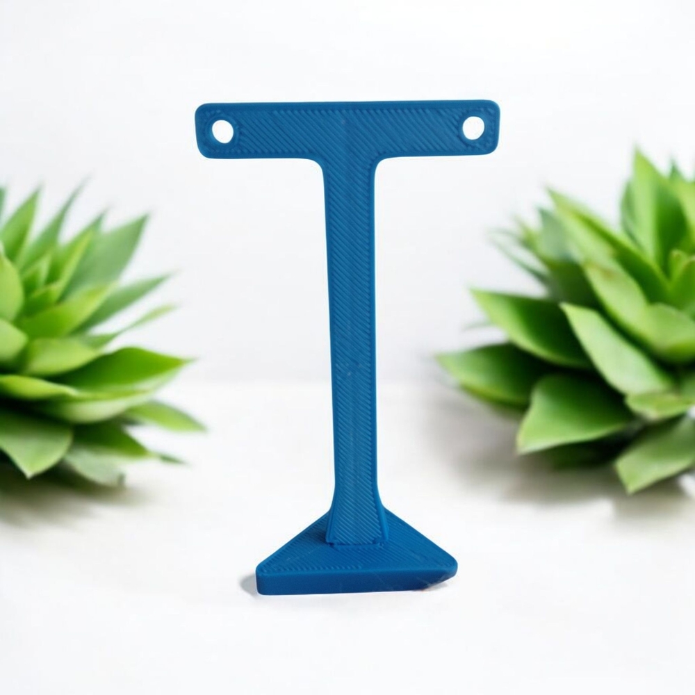 3D Printed T-Shaped Earring Stand